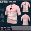  Cycling Jersey Silver SI_CYS_023 