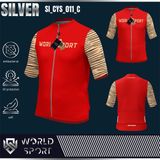  Cycling Jersey Silver SI_CYS_011 