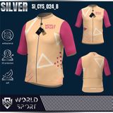  Cycling Jersey Silver SI_CYS_024 