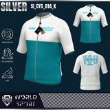  Cycling Jersey Silver SI_CYS_014 