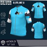  Cycling Jersey Silver SI_CYS_007 