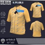  Cycling Jersey Silver SI_CYS_026 