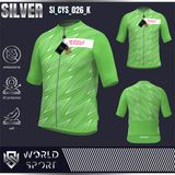  Cycling Jersey Silver SI_CYS_026 