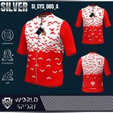  Cycling Jersey Silver SI_CYS_005 
