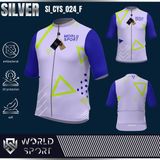  Cycling Jersey Silver SI_CYS_024 