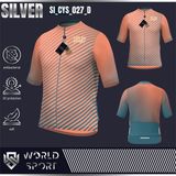  Cycling Jersey Silver SI_CYS_027 