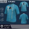  Cycling Jersey Silver SI_CYS_029 