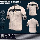  Cycling Jersey Silver SI_CYS_008 