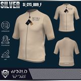  Cycling Jersey Silver SI_CYS_009 