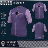  Cycling Jersey Silver SI_CYS_011 