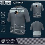  Cycling Jersey Silver SI_CYS_003 