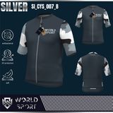  Cycling Jersey Silver SI_CYS_007 
