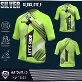  Cycling Jersey Silver SI_CYS_017 