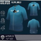  Cycling Jersey Silver SI_CYS_020 