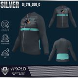  Cycling Jersey Silver SI_CYS_030 