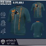  Cycling Jersey Silver SI_CYS_029 