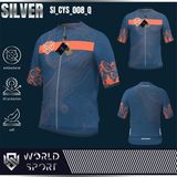  Cycling Jersey Silver SI_CYS_008 