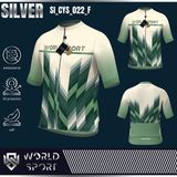  Cycling Jersey Silver SI_CYS_022 