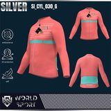  Cycling Jersey Silver SI_CYS_030 