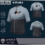  Cycling Jersey Silver SI_CYS_016 