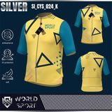  Cycling Jersey Silver SI_CYS_024 