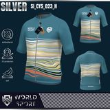  Cycling Jersey Silver SI_CYS_023 