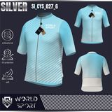  Cycling Jersey Silver SI_CYS_027 