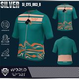  Cycling Jersey Silver SI_CYS_003 