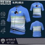  Cycling Jersey Silver SI_CYS_023 