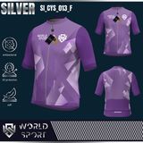  Cycling Jersey Silver SI_CYS_013 
