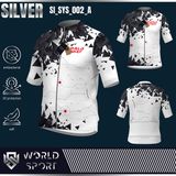  Cycling Jersey Silver SI_CYS_002 