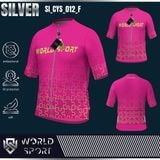  Cycling Jersey Silver SI_CYS_012 