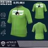  Cycling Jersey Silver SI_CYS_010 