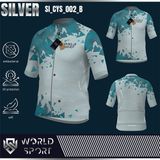  Cycling Jersey Silver SI_CYS_002 