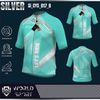  Cycling Jersey Silver SI_CYS_017 