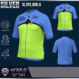  Cycling Jersey Silver SI_CYS_028 