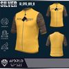  Cycling Jersey Silver SI_CYS_011 