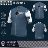  Cycling Jersey Silver SI_CYS_007 