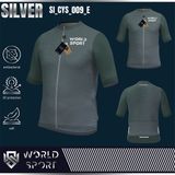  Cycling Jersey Silver SI_CYS_009 
