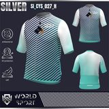  Cycling Jersey Silver SI_CYS_027 