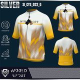  Cycling Jersey Silver SI_CYS_022 