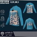  Cycling Jersey Silver SI_CYS_001 