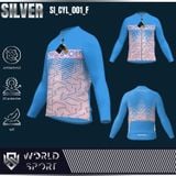  Cycling Jersey Silver SI_CYS_001 