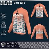  Cycling Jersey Silver SI_CYS_001 
