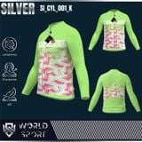  Cycling Jersey Silver SI_CYS_001 