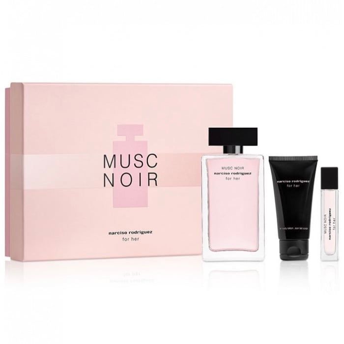 Gift Set Nước Hoa Nữ Narciso Rodriguez Musc Noir For Her EDP (Nước