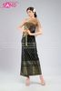  TNT0102 Trang Phục Dân Tộc Khơ Me/Thái Lan Nữ - Đen 