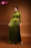  TAA0901 Áo Dài Xanh Cốm 