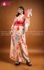  TNN0601 Set Kimono Cam Đỏ Hoạ Tiết Hoa 