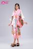  TNN0503 Áo Kimono Hoạ Tiết - Hồng Nhạt 